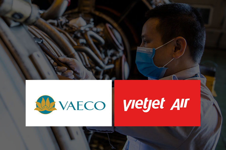 VAECO tiếp tục cung cấp dịch vụ bảo dưỡng định kỳ cho Vietjet Air